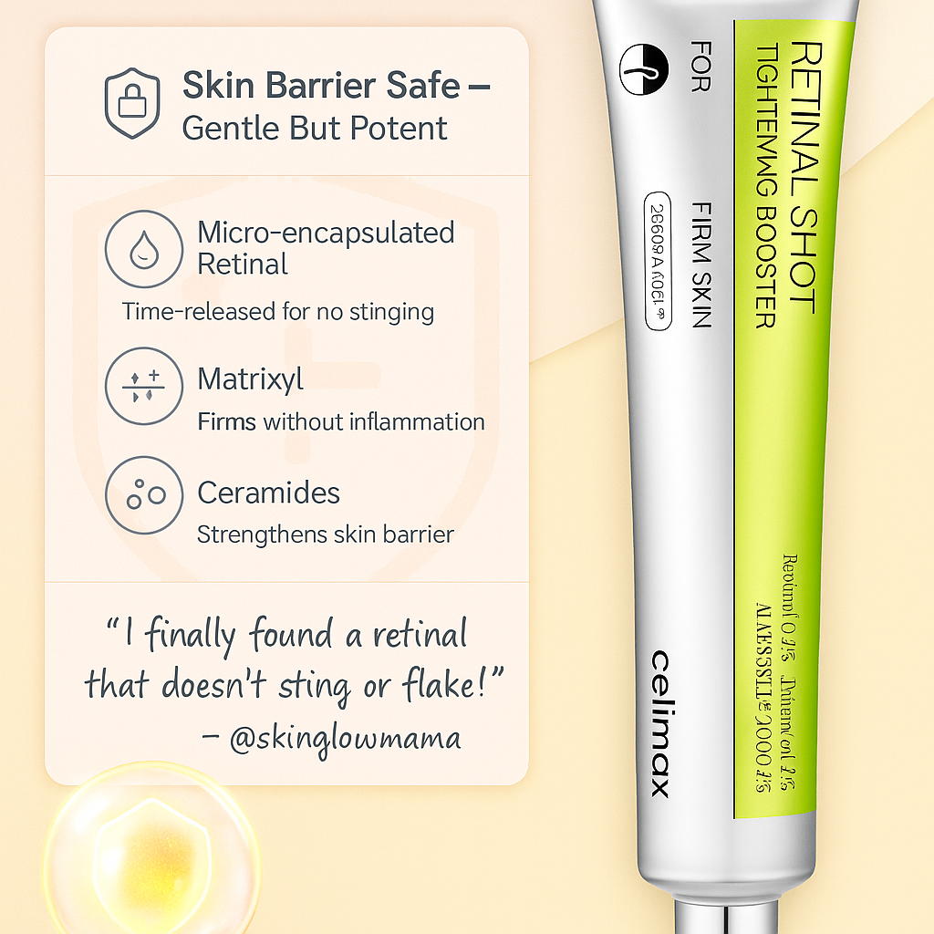 K-Beauty™ Celimax Retinal Shot A-Shot technology