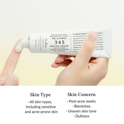 K-Beauty™ 345 Cream Relief. Restore. Repair